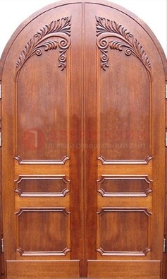 Металлическая арочная дверь ДА-9 в салон красоты в Архангельске