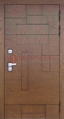 Современная стальная дверь с МДФ панелью ДМ-519 в Солнечногорске