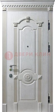 Белая дверь с МДФ ДМ-525 в Солнечногорске