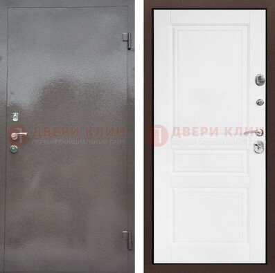 Входная стальная дверь с порошковым окрасом и МДФ внутри ДП-311 в Солнечногорске
