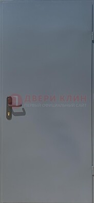 Серая противопожарная дверь ДПП-18 в Солнечногорске