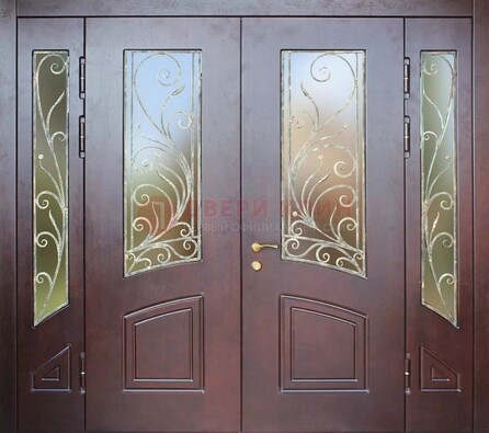 Парадная дверь ДПР-58 с остеклением в Солнечногорске