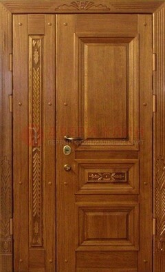 Распашная металлическая парадная дверь ДПР-62 в Солнечногорске