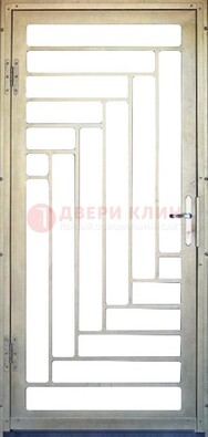 Железная решетчатая дверь с узором ДР-41 в Солнечногорске