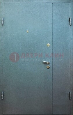 Серая тамбурная дверь ДТМ-34 в Солнечногорске