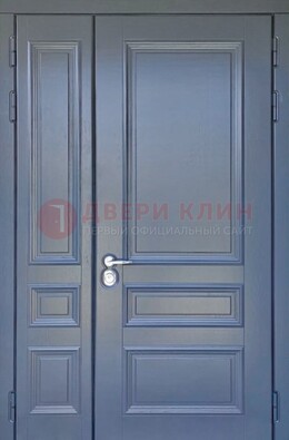 Темно-серая железная дверь с виноритом ДВТ-242 в Солнечногорске