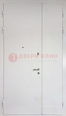 Современная полуторная стальная дверь с МДФ панелью ПЛ-25 в Солнечногорске